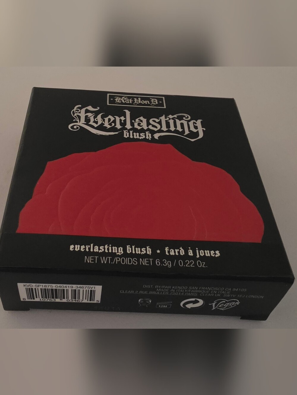 KVD Everlasting Blush – POPPY Shade NIB